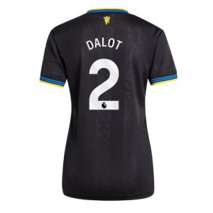 Ženy Futbalový dres Manchester United Diogo Dalot #2 2025-26 Tretina