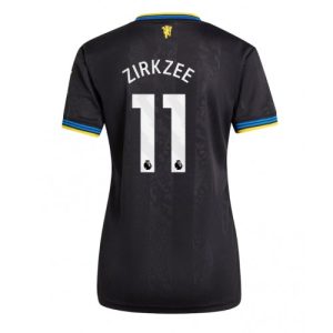 Ženy Futbalový dres Manchester United Joshua Zirkzee #11 2025-26 Tretina
