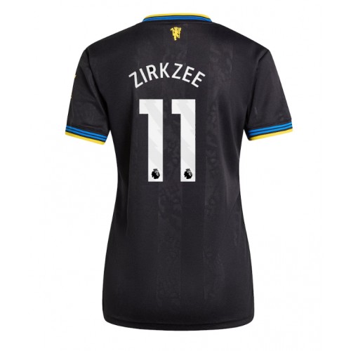 Ženy Futbalový dres Manchester United Joshua Zirkzee #11 2025-26 Tretina 1 Ženy Futbalový dres Manchester United Joshua Zirkzee #11 2025-26 Tretina