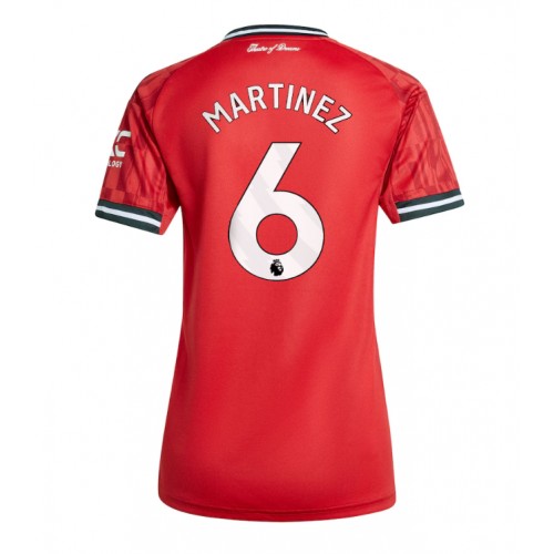 Ženy Futbalový dres Manchester United Lisandro Martinez #6 2025-26 Domáci Vrouwen Voetbalshirt Manchester United Lisandro Martinez #6 2025-26 Thuis