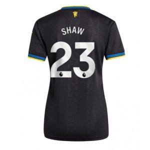 Ženy Futbalový dres Manchester United Luke Shaw #23 2025-26 Tretina