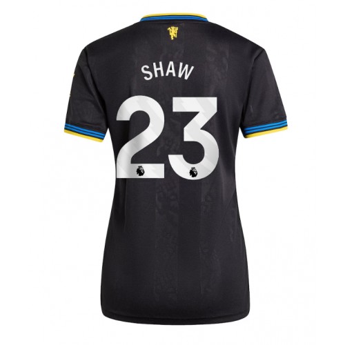 Ženy Futbalový dres Manchester United Luke Shaw #23 2025-26 Tretina Damenfußballtrikot Manchester United Luke Shaw #23 2025-26 Drittel