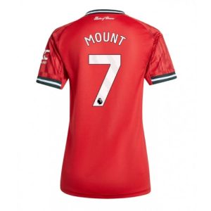 Ženy Futbalový dres Manchester United Mason Mount #7 2025-26 Domáci