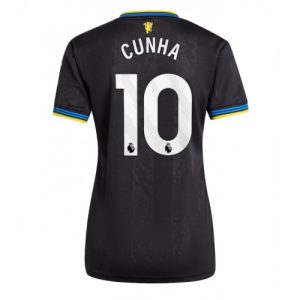 Ženy Futbalový dres Manchester United Matheus Cunha #10 2025-26 Tretina