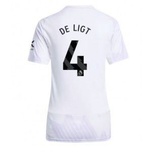 Ženy Futbalový dres Manchester United Matthijs de Ligt #4 2025-26 Preč