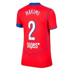 Vrouwen voetbalshirt Paris Saint-Germain Achraf Hakimi #2 2025-26 Drietal