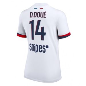 Dames voetbaltrui Paris Saint-Germain Desire Doue #14 2025-26 Uit