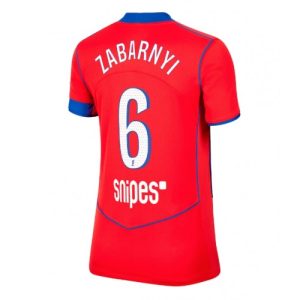 Dames voetbalshirt Paris Saint-Germain Illia Zabarnyi #6 2025-26 Tweede