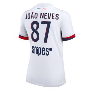 Vrouwen Voetbaljer PSG Joao Neves #87 2025-26 Uit