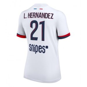 Dames voetbalshirt Paris Saint-Germain Lucas Hernandez #21 2025-26 Uit