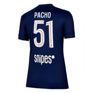 Vrouwen voetbalshirt Paris Saint-Germain Willian Pacho #51 2025-26 Thuis