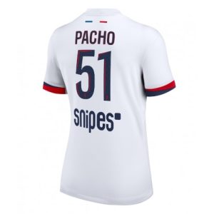 Ženy Futbalový Dres Paris Saint-Germain Willian Pacho #51 2025-26 Preč