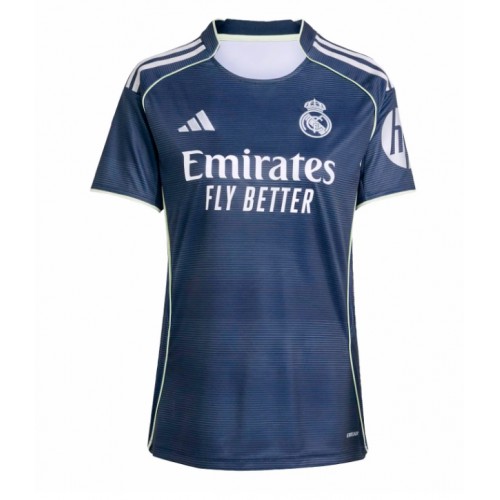 Dames Real Madrid-shirt 2025-26 Voorgeboord 1 Damestr Real Madrid 2025-26 Preč