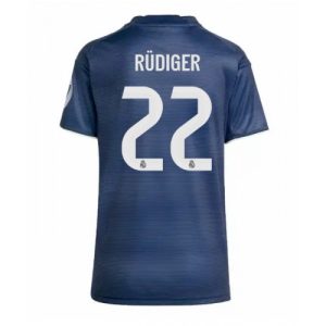 Dámsky dres Real Madrid Antonio Rudiger #22 2025-26 Preč