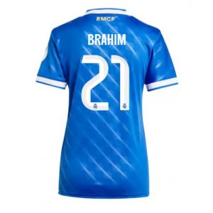 Damesshirt Real Madrid Brahim Diaz #21 2025-26 Derde