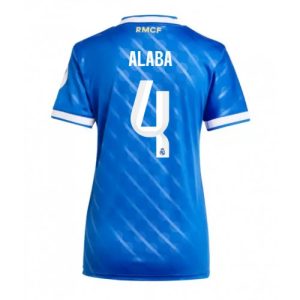 Damenshirt Real Madrid David Alaba #4 2025-26 Drittel