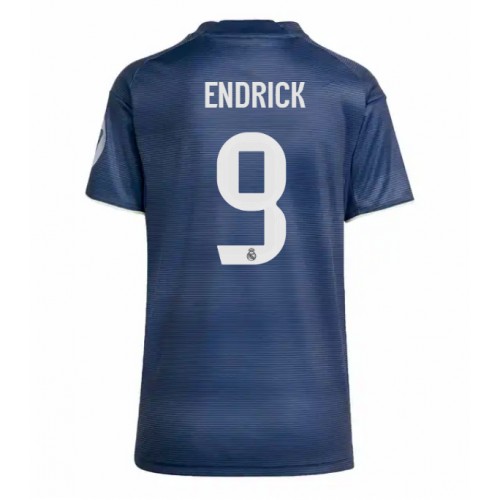 Damestr Real Madrid Endrick #9 2025-26 Preč 1 Dames Real Madrid Endrick #9 2025-26 Uit