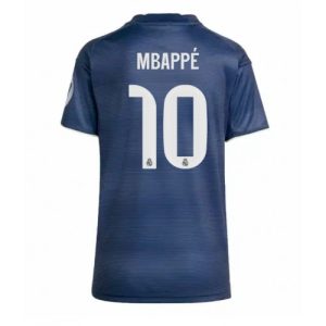 Dámsky dres Real Madrid Kylian Mbappe #10 2025-26 Preč
