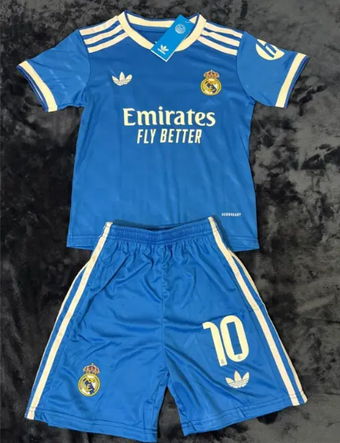Lacne detsky dres pre deti Real Madrid Kylian Mbappe 10 2025-26.webp