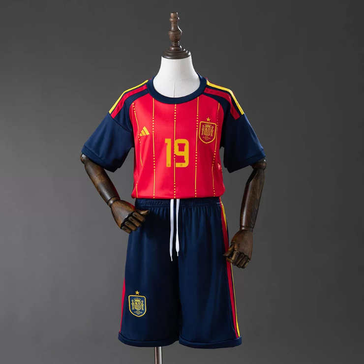 Detské Futbalový Dres Lamine Yamal 19 Španielsko MS 2026 Domáci Komplet 2 Detské Futbalový Dres Lamine Yamal 19 Španielsko MS 2026 Domáci Komplet – Obrázok 2