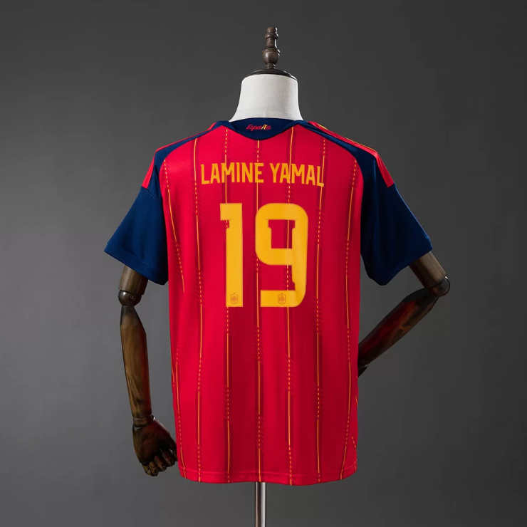 Lamine Yamal 19 Španielsko MS 2026 domáci dres futbalový pánsky 3 Lamine Yamal 19 Španielsko MS 2026 domáci dres futbalový pánsky – Obrázok 3