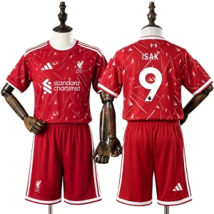 Futbalový dres detský Sada Liverpool 2026/27 Alexander Isak 9 Domáci