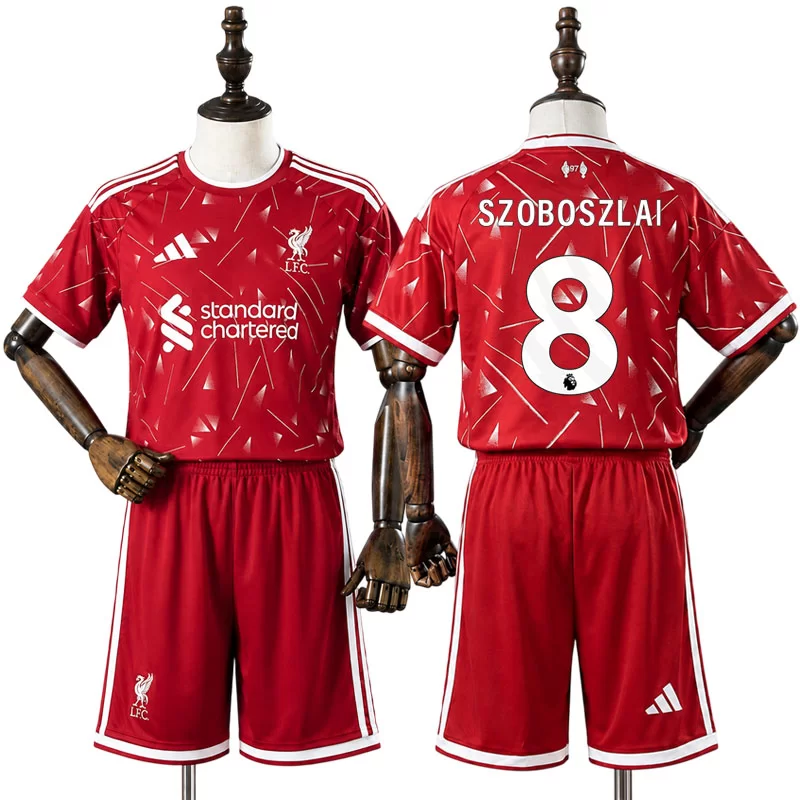 Futbalový dres detský Sada Liverpool 2026/27 Dominik Szoboszlai 8 Domáci 1 Futbalový dres detský Sada Liverpool 2026/27 Dominik Szoboszlai 8 Domáci