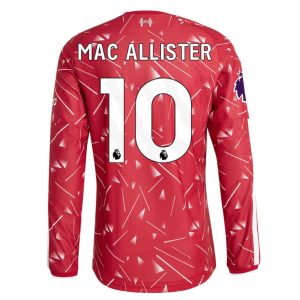 Liverpool Domáci Dres 2026/27 Alexis Mac Allister 10 Pánsky Dlhý Rukáv