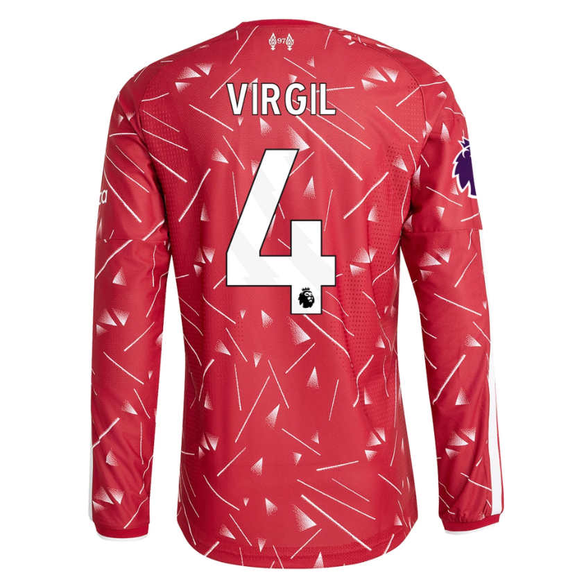 Liverpool Domáci Dres 2026/27 Virgil van Dijk 4 Pánsky Dlhý Rukáv 1 Liverpool Domáci Dres 2026/27 Virgil van Dijk 4 Pánsky Dlhý Rukáv