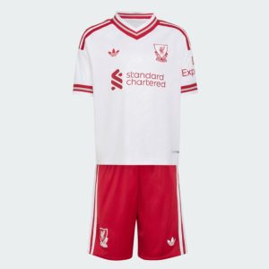 Detské Futbalový Dres Liverpool FC 2026/27 Preč Krátky Rukáv