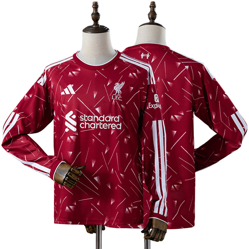 Liverpool FC Domáci Dres 2026/27 S dlhými rukávmi Pánsky 1 Liverpool FC Domáci Dres 2026/27 S dlhými rukávmi Pánsky