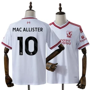 Liverpool Preč dres 2026/27 Alexis Mac Allister 10 Pánsky Futbalový Dres Krátky Rukáv