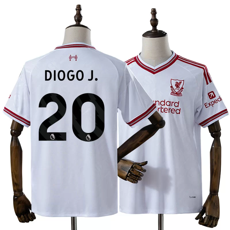 Pánsky Futbalový Dres Liverpool 2026/27 Diogo Jota 20 Preč Kratek Rokav 1 Pánsky Futbalový Dres Liverpool 2026/27 Diogo Jota 20 Preč Kratek Rokav