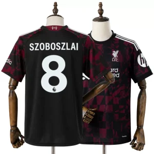 Liverpool Tretina dres 2026/27 Dominik Szoboszlai 8 Pánsky Futbalový Dres Krátky Rukáv