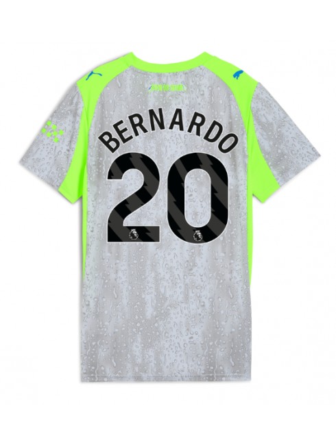 Futbalový dresy Manchester City 2025/26 Tretí Bernardo Silva #20– Dámsky Krátky Rukáv 1 Futbalový dresy Manchester City 2025/26 Tretí Bernardo Silva #20– Dámsky Krátky Rukáv