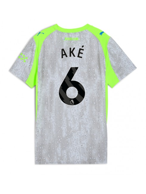 Futbalový dresy Manchester City 2025/26 Tretí Nathan Ake #6– Dámsky Krátky Rukáv 1 Futbalový dresy Manchester City 2025/26 Tretí Nathan Ake #6– Dámsky Krátky Rukáv