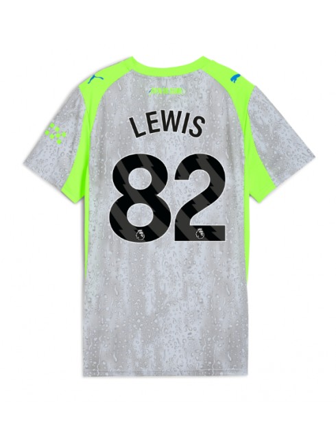 Futbalový dresy Manchester City 2025/26 Tretí Rico Lewis #82– Dámsky Krátky Rukáv 1 Futbalový dresy Manchester City 2025/26 Tretí Rico Lewis #82– Dámsky Krátky Rukáv