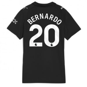 Futbalový dresy Manchester City 2025/26 Bernardo Silva #20 Vonkajší – Dámsky Krátky Rukáv