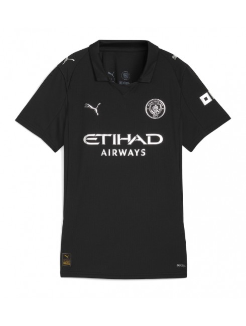 Futbalový dresy Manchester City 2025/26 Mateo Kovacic #8 Vonkajší – Dámsky Krátky Rukáv 2 Futbalový dresy Manchester City 2025/26 Mateo Kovacic #8 Vonkajší – Dámsky Krátky Rukáv – Obrázok 2