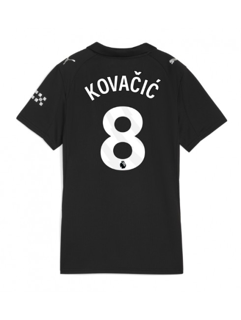 Futbalový dresy Manchester City 2025/26 Mateo Kovacic #8 Vonkajší – Dámsky Krátky Rukáv 1 Futbalový dresy Manchester City 2025/26 Mateo Kovacic #8 Vonkajší – Dámsky Krátky Rukáv