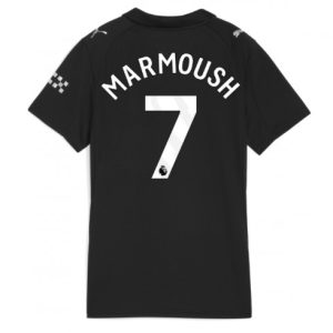 Futbalový dresy Manchester City 2025/26 Omar Marmoush #7 Vonkajší – Dámsky Krátky Rukáv