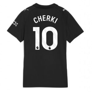 Futbalový dresy Manchester City 2025/26 Rayan Cherki #10 Vonkajší – Dámsky Krátky Rukáv