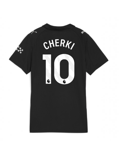 Futbalový dresy Manchester City 2025/26 Rayan Cherki #10 Vonkajší – Dámsky Krátky Rukáv 1 Futbalový dresy Manchester City 2025/26 Rayan Cherki #10 Vonkajší – Dámsky Krátky Rukáv