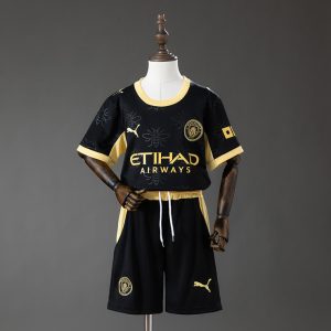 Detské Futbalový Dres kompleti Manchester City 2026/27 Preč Čierna