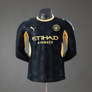 Pánsky Futbalový Dres Manchester City 2026/27 Preč Dlhý Rukáv Verzia pre prehrávač