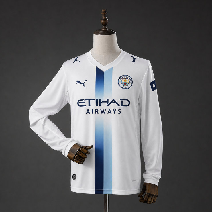 Manchester City 2026/27 Tretina dres Pánsky Dlhý Rukáv 1 Manchester City 2026/27 Tretina dres Pánsky Dlhý Rukáv