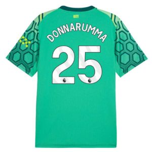 Manchester City Brankársky dres 2026/27 Gianluigi Donnarumma 25 Zelená Pánsky