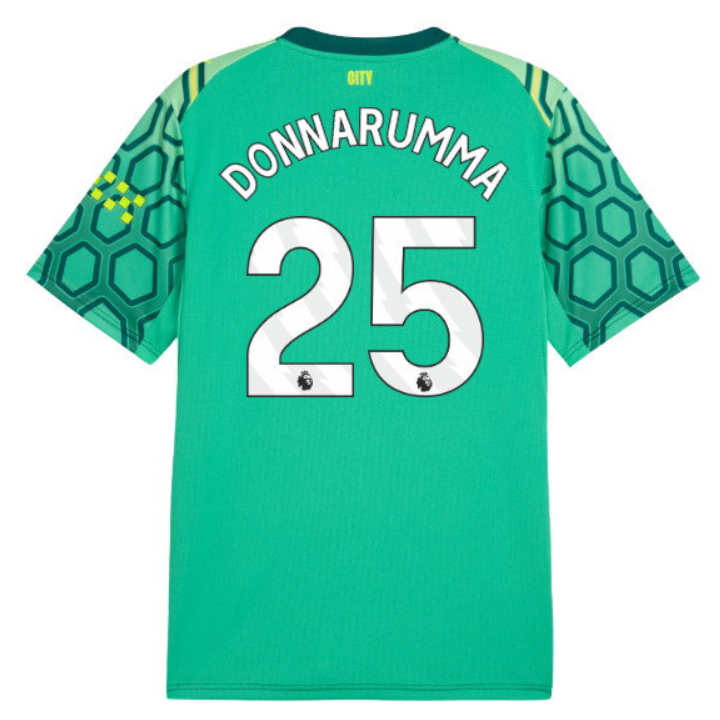 Manchester City Brankársky dres 2026/27 Gianluigi Donnarumma 25 Zelená Pánsky 1 Manchester City Brankársky dres 2026/27 Gianluigi Donnarumma 25 Zelená Pánsky
