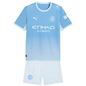 Detské Futbalový Dres Manchester City Domáci 2026/27 Komplet