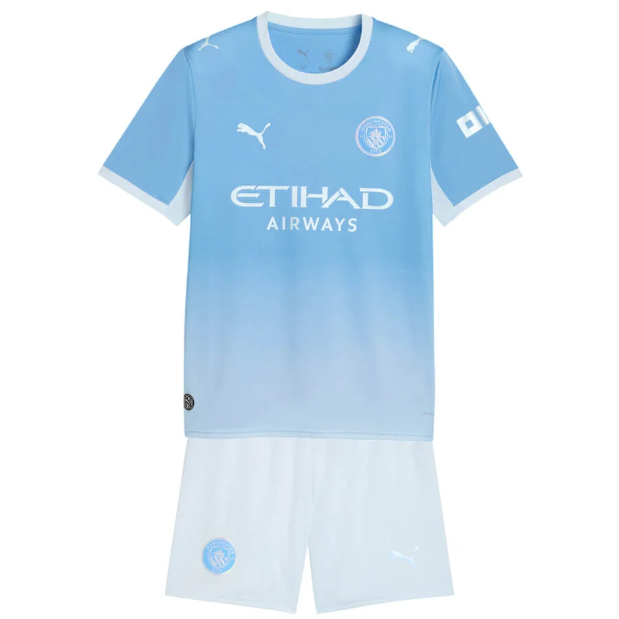 Detské Futbalový Dres Manchester City Domáci 2026/27 Komplet 1 Detské Futbalový Dres Manchester City Domáci 2026/27 Komplet